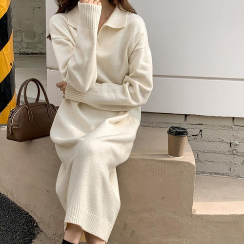 Drune | Sweatkleid Mit Bequemem Schnitt