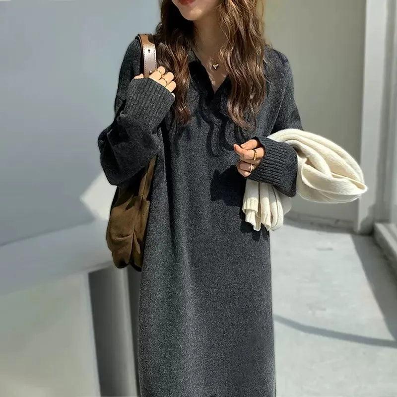 Drune | Sweatkleid Mit Bequemem Schnitt