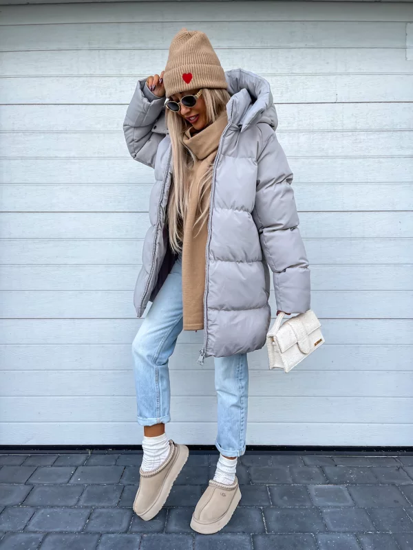 Drune | Dicke und warme Jacke mit hohem Kragen