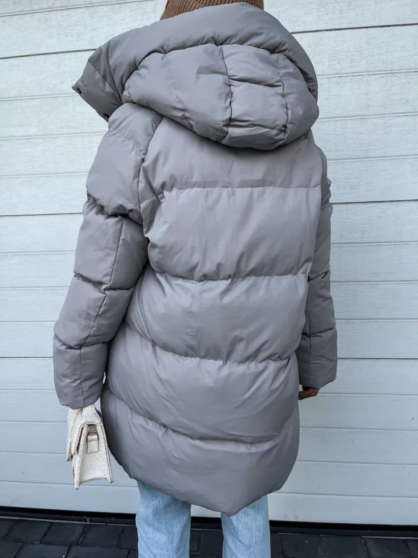 Drune | Dicke und warme Jacke mit hohem Kragen