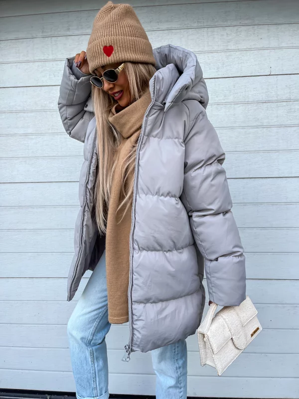 Drune | Dicke und warme Jacke mit hohem Kragen