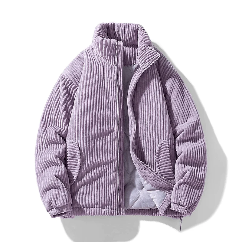 Drune | Elegante, Warme Baseballjacke Aus Cord