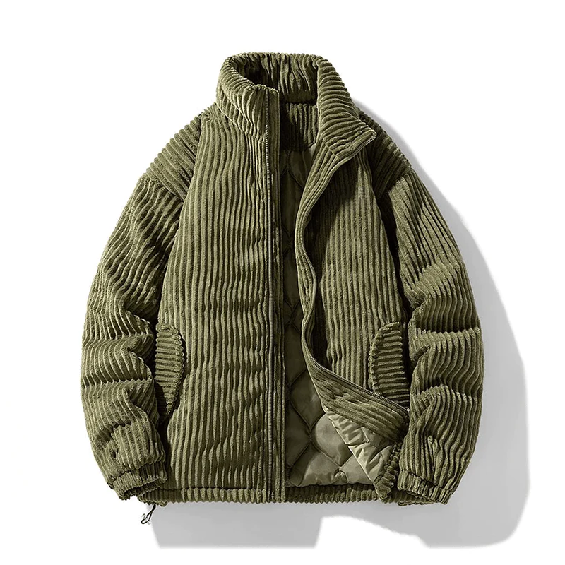 Drune | Elegante, Warme Baseballjacke Aus Cord