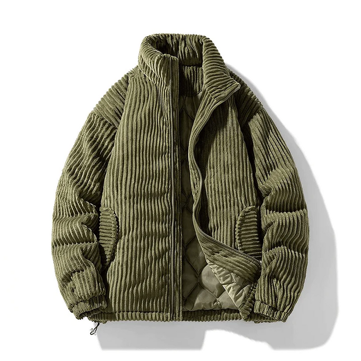 Drune | Elegante, Warme Baseballjacke Aus Cord