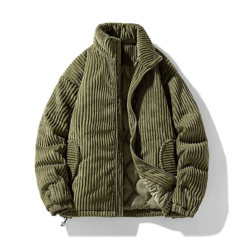 Drune | Elegante, Warme Baseballjacke Aus Cord