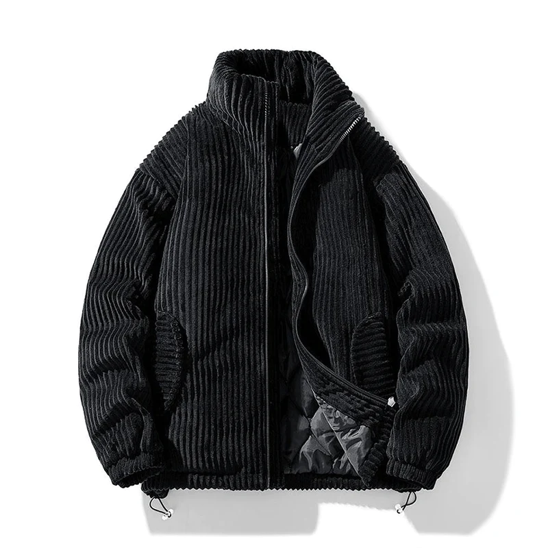 Drune | Elegante, Warme Baseballjacke Aus Cord