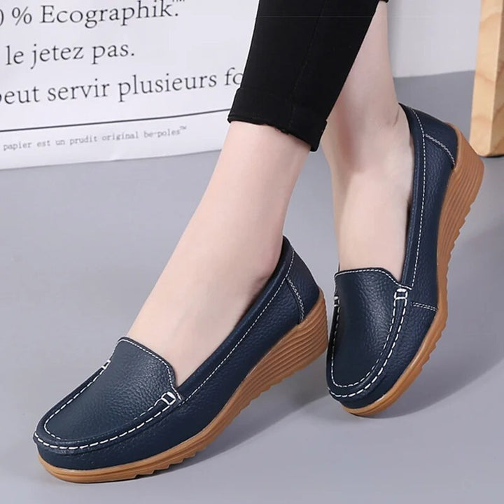 Drune - Lässige Wedge Loafers