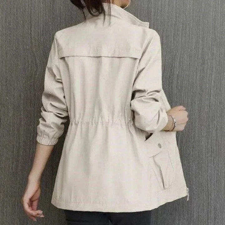 Drune | Trenchcoat Mit Reißverschluss Für Frauen