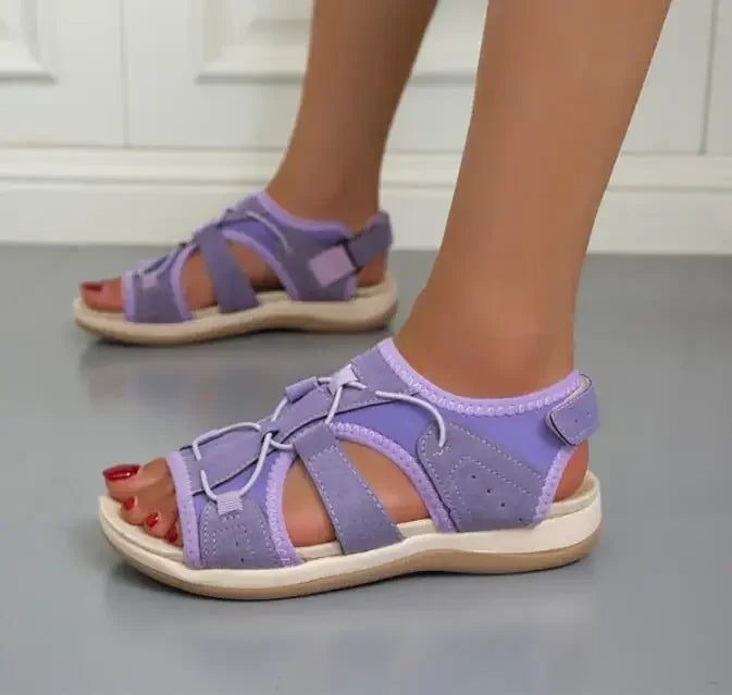 Zenobia - Stilvolle, verstellbare Sommersandalen mit Fußgewölbeunterstützung