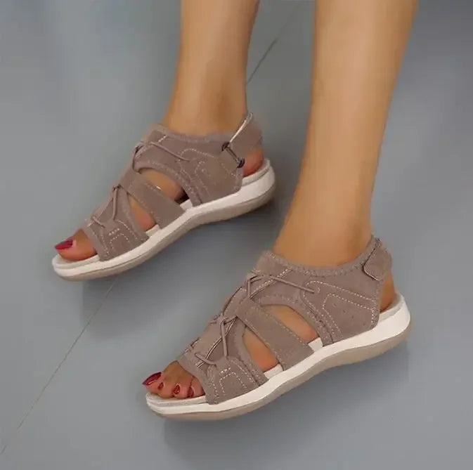 Zenobia - Stilvolle, verstellbare Sommersandalen mit Fußgewölbeunterstützung