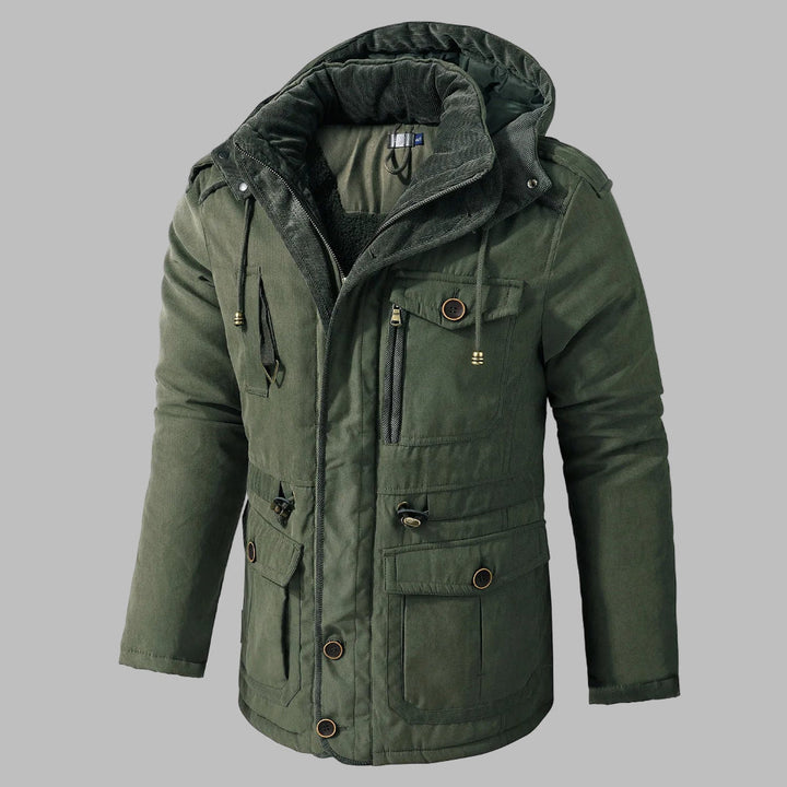 Drune | Winterjacke mit mehreren Taschen für Herren