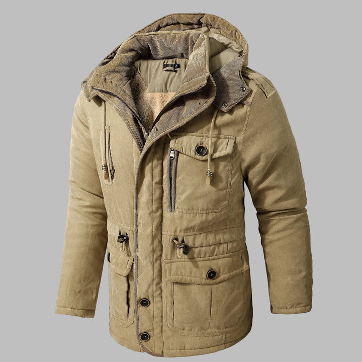 Drune | Winterjacke mit mehreren Taschen für Herren