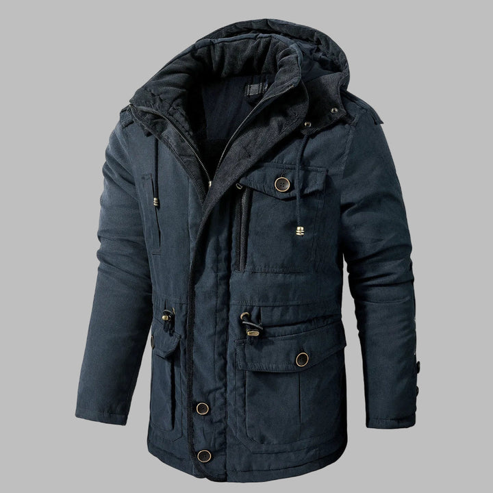 Drune | Winterjacke mit mehreren Taschen für Herren
