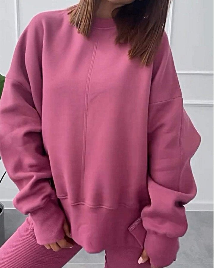 Drune | Bequemes Herbst-Sweatshirt-Set