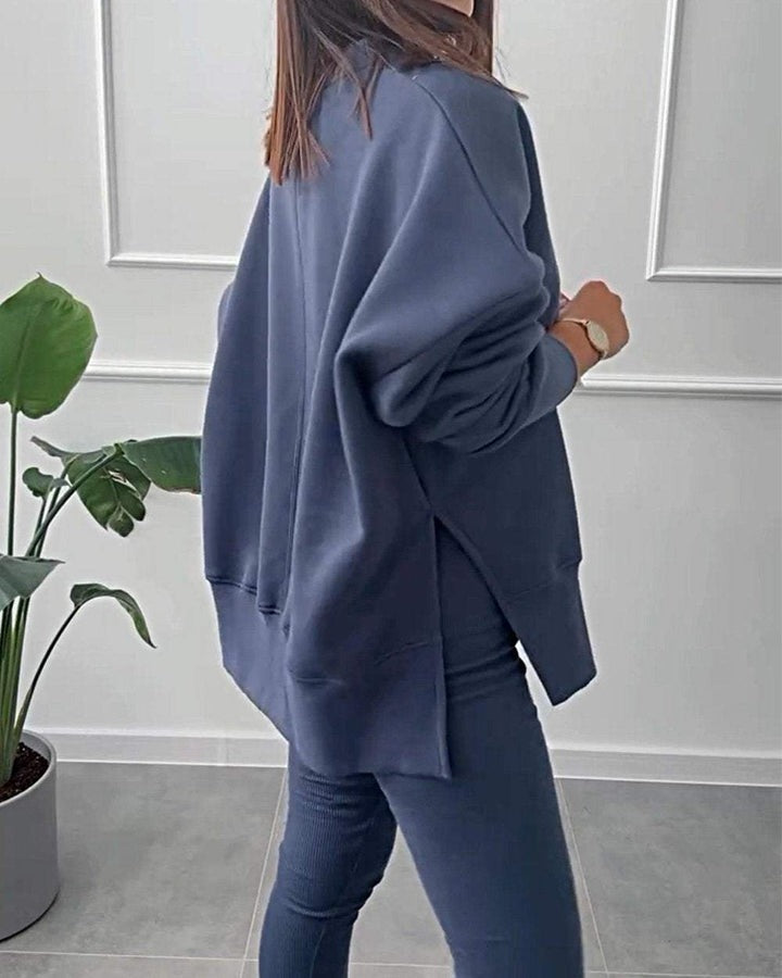 Drune | Bequemes Herbst-Sweatshirt-Set