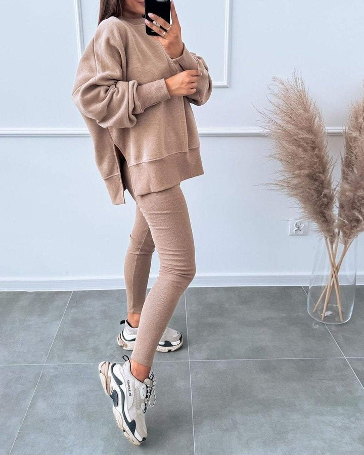 Drune | Bequemes Herbst-Sweatshirt-Set
