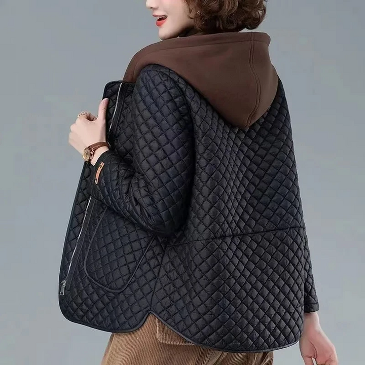 Drune | Diamond-Quilted Coat