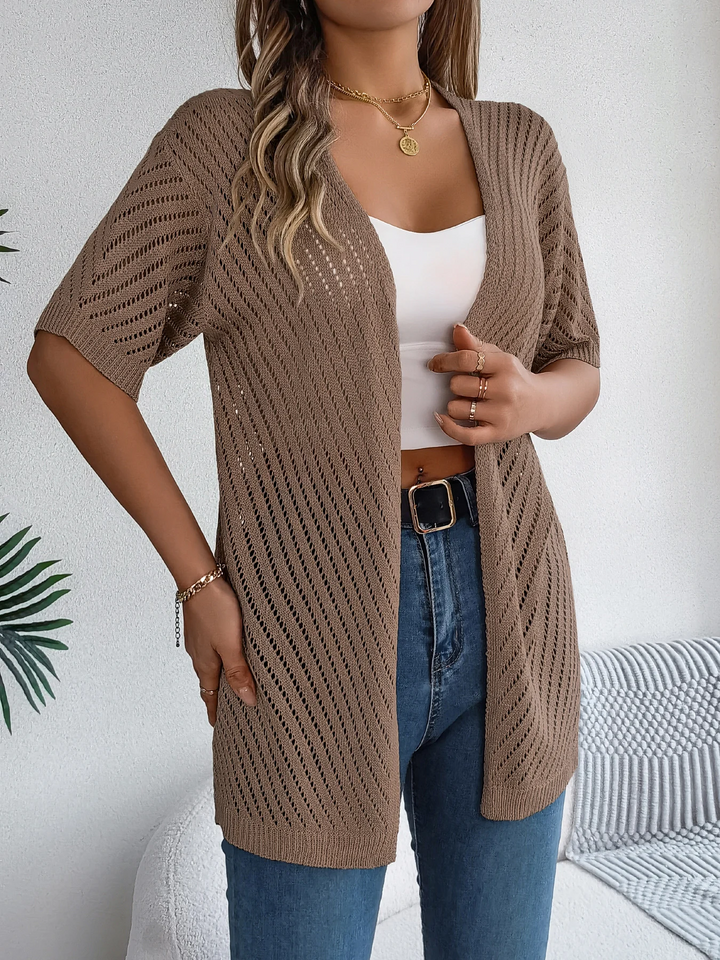 Drune | Chevron Strickjacke