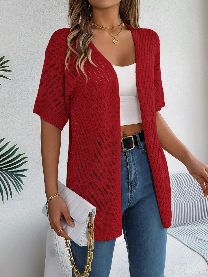 Drune | Chevron Strickjacke