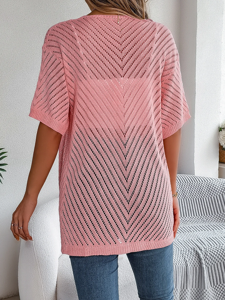 Drune | Chevron Strickjacke
