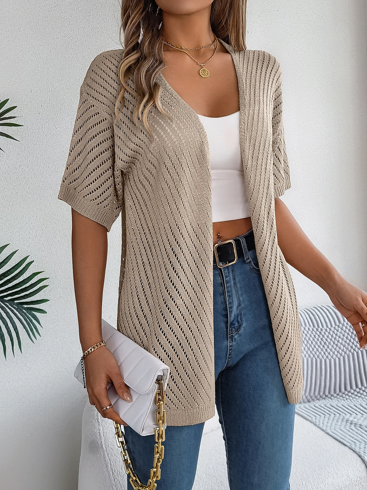 Drune | Chevron Strickjacke