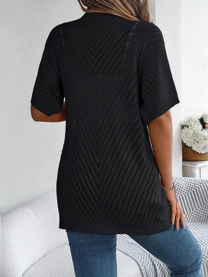 Drune | Chevron Strickjacke