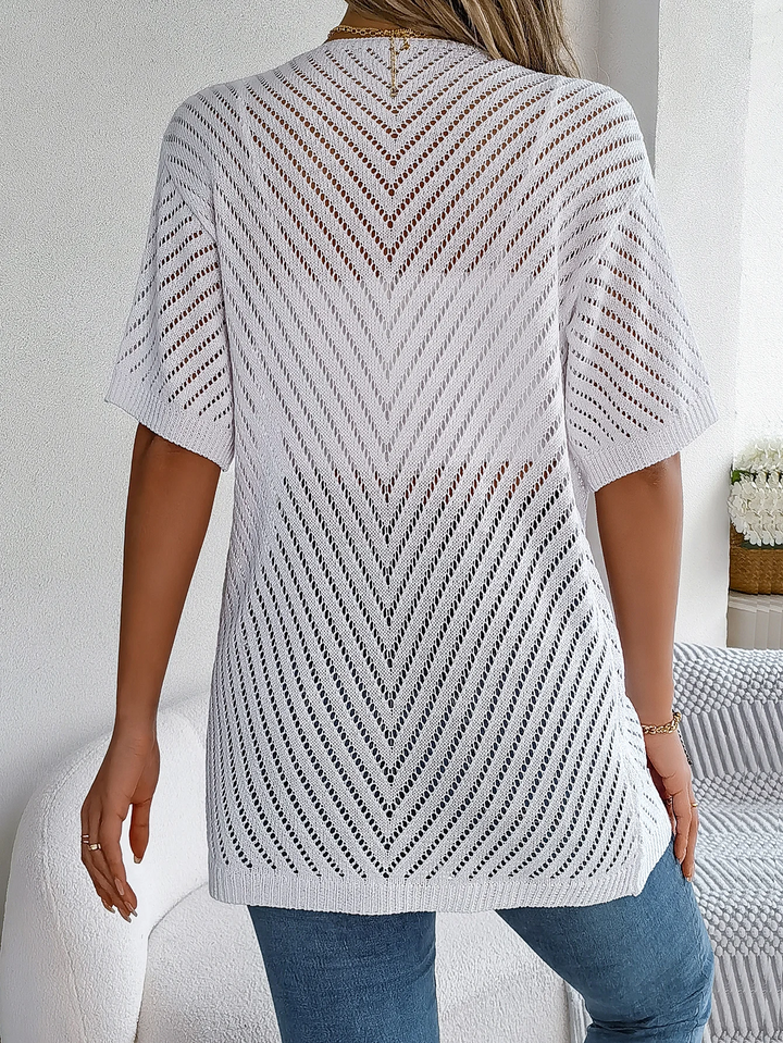 Drune | Chevron Strickjacke