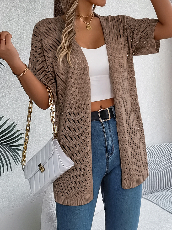 Drune | Chevron Strickjacke