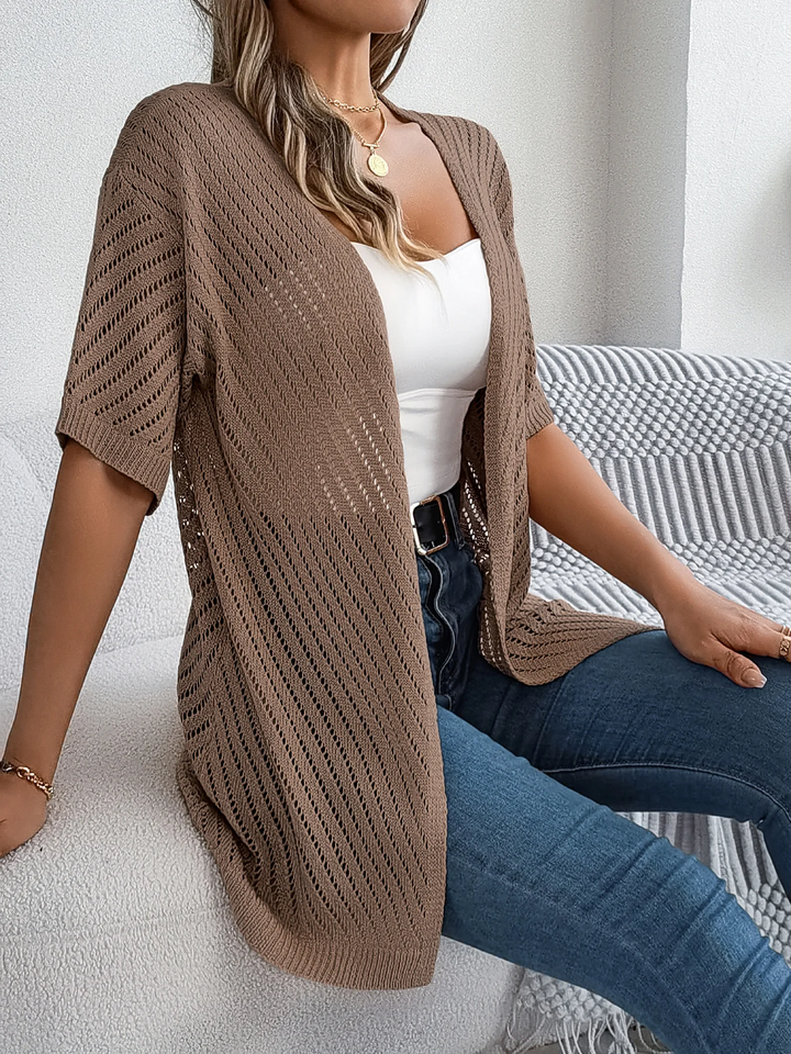 Drune | Chevron Strickjacke