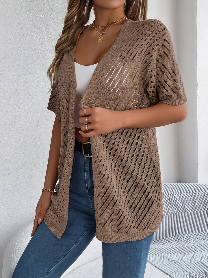 Drune | Chevron Strickjacke