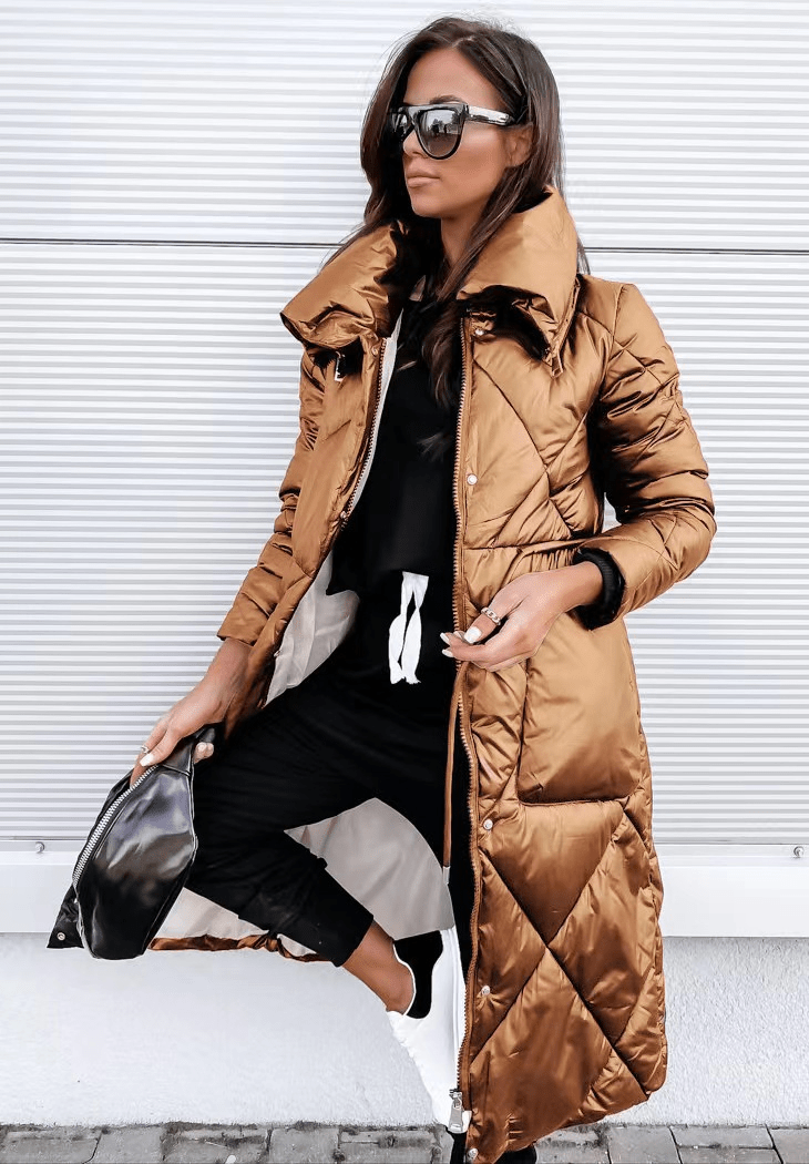 Drune | Stepp-Pufferjacke - Hochkragen - Warme & Stilvolle Winterjacke