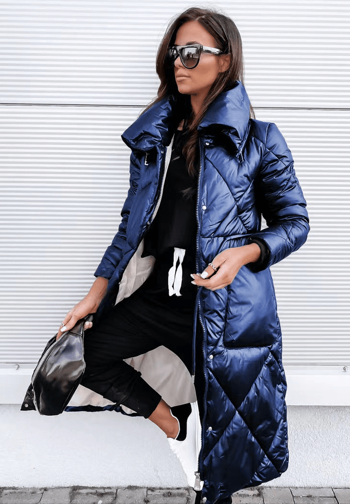 Drune | Stepp-Pufferjacke - Hochkragen - Warme & Stilvolle Winterjacke