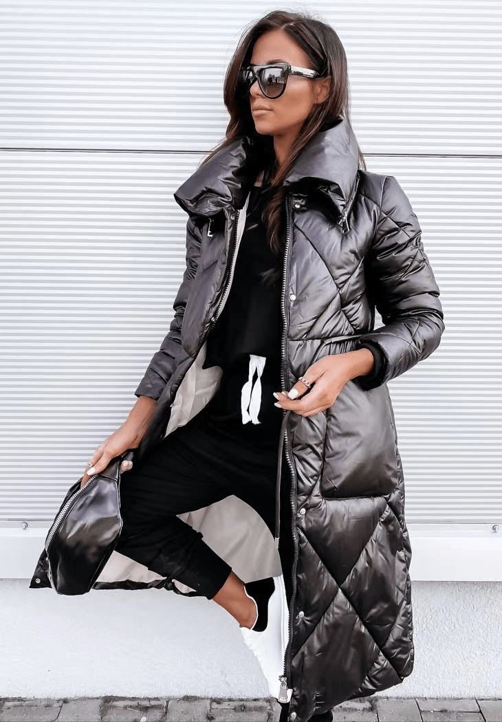 Drune | Stepp-Pufferjacke - Hochkragen - Warme & Stilvolle Winterjacke