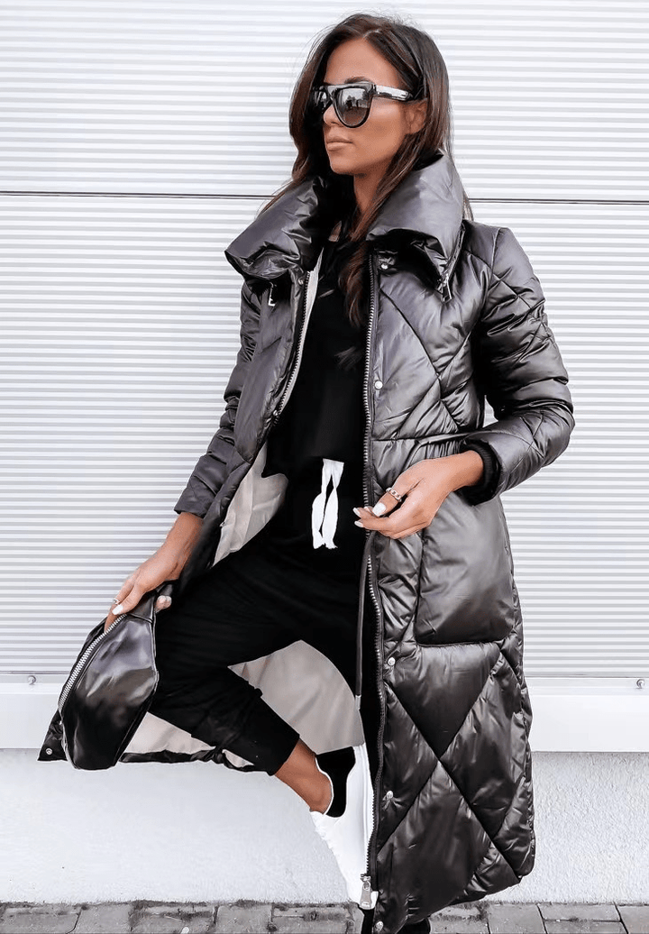 Drune | Stepp-Pufferjacke - Hochkragen - Warme & Stilvolle Winterjacke