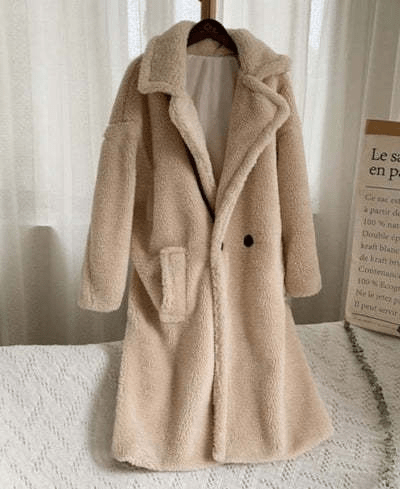 Drune | Wollmischung Mantel - Oversized Passform - Warm & Schick Winterbekleidung