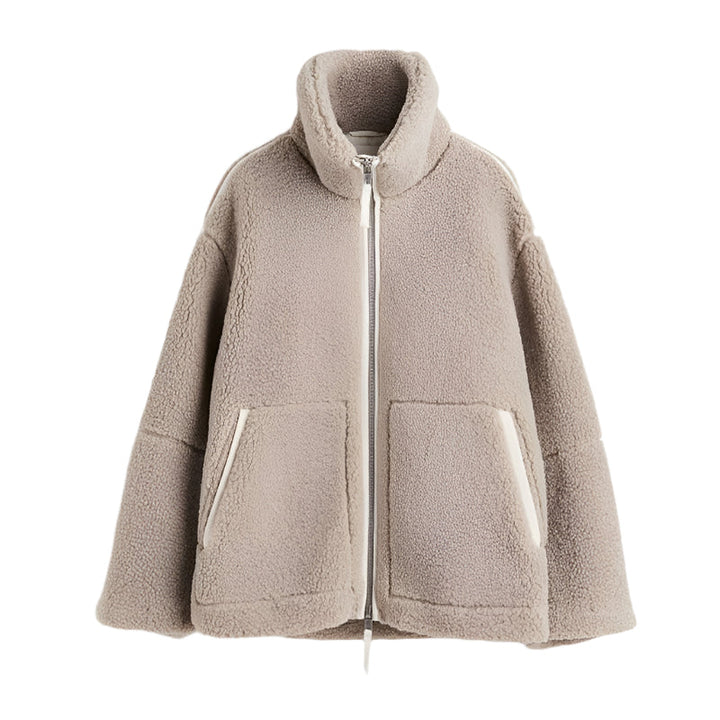 Drune | Warme Teddy Fleece Damenjacke