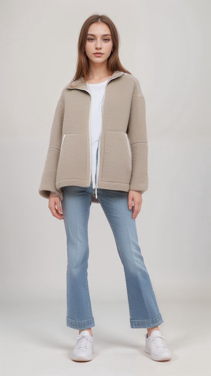 Drune | Teddy Fleece Jacke Polyester Warm, Bequem