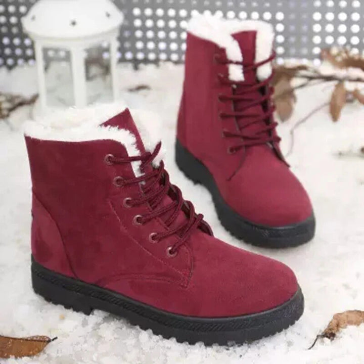 Drune | Rutschfeste Schneestiefel mit Schnürsenkeln