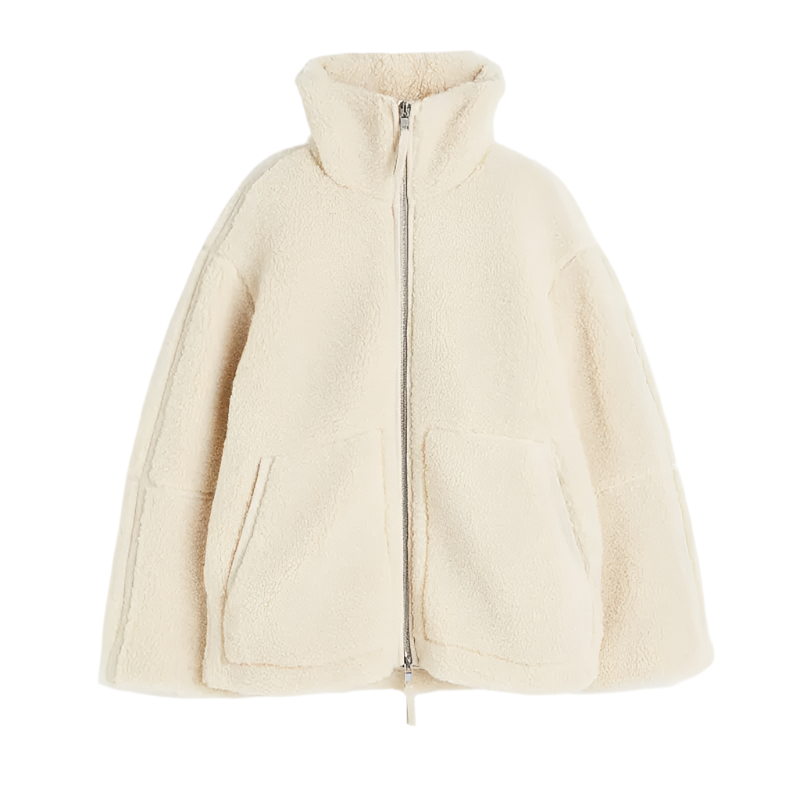 Drune | Warme Teddy Fleece Damenjacke