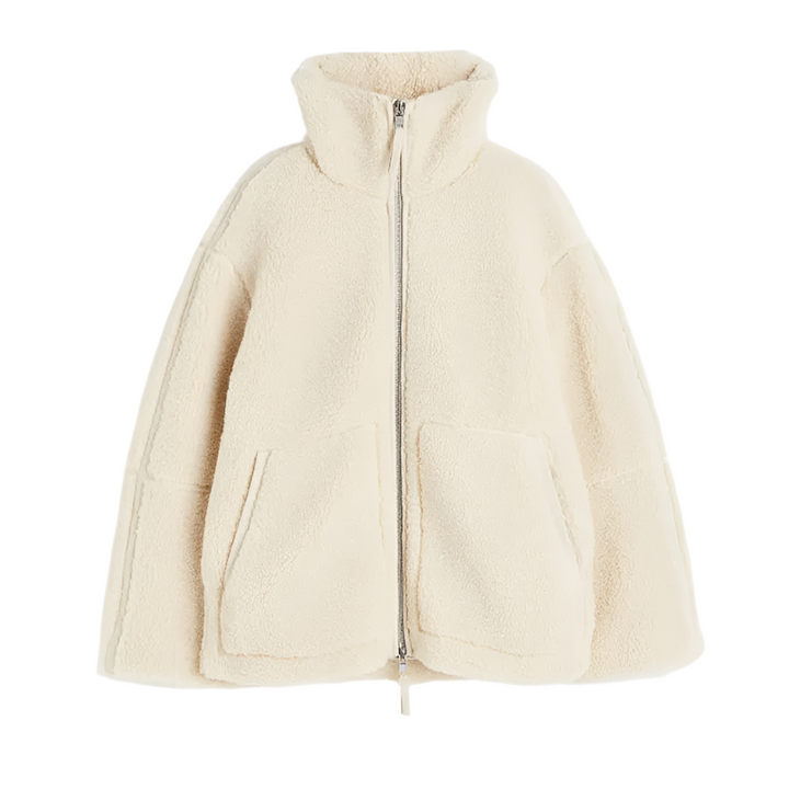 Drune | Warme Teddy Fleece Damenjacke