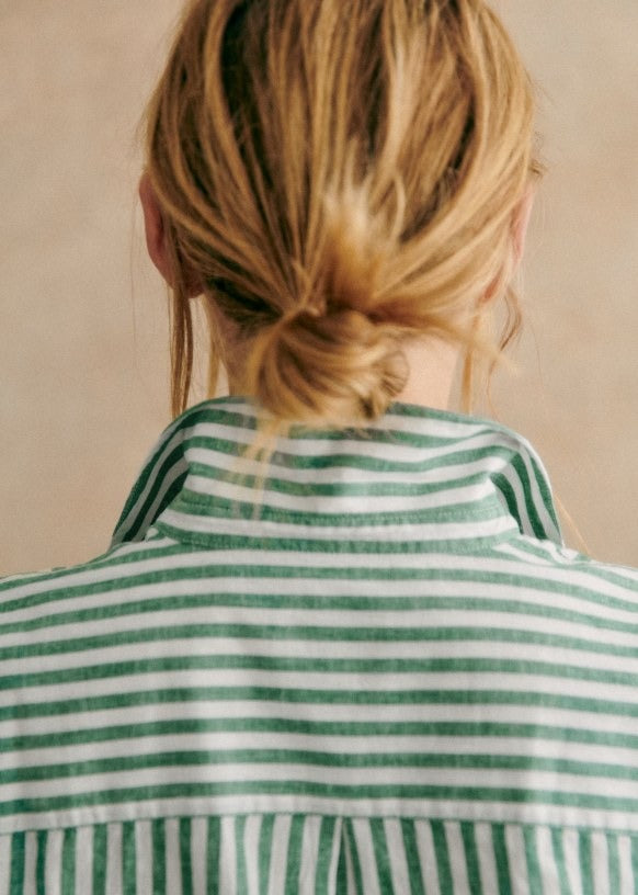 Drune | Gestreiftes Hemd mit Knopfleiste für Damen