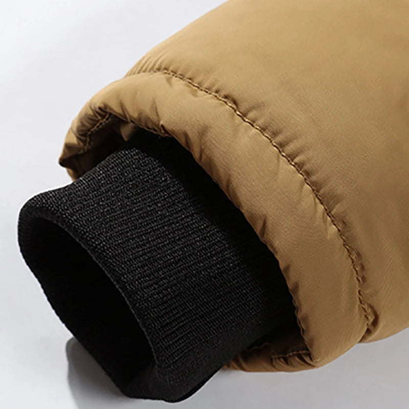 Drune | Herren Winterjacke mit Fellkapuze