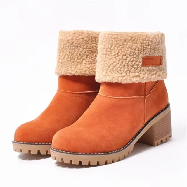 Drune | Stilvolle Warme Schneestiefel Aus Leder