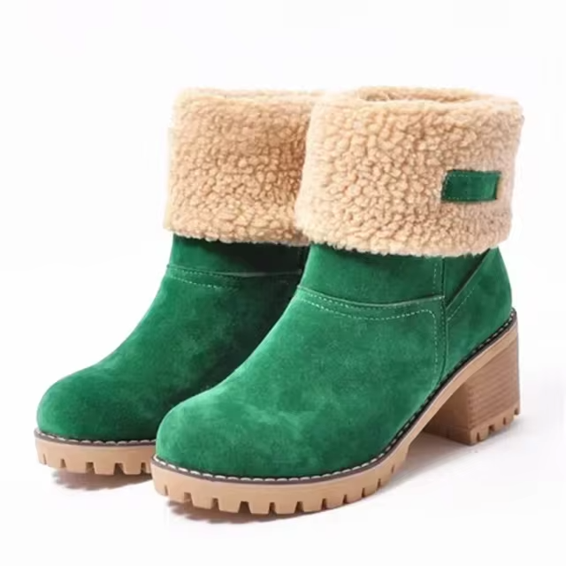 Drune | Stilvolle Warme Schneestiefel Aus Leder