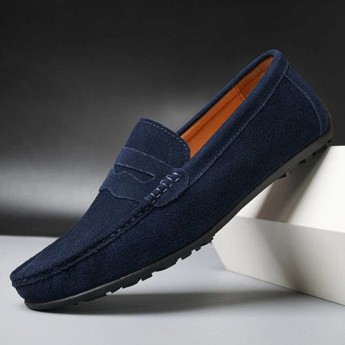 Drune | Klassische Wildleder Loafer Für Herren