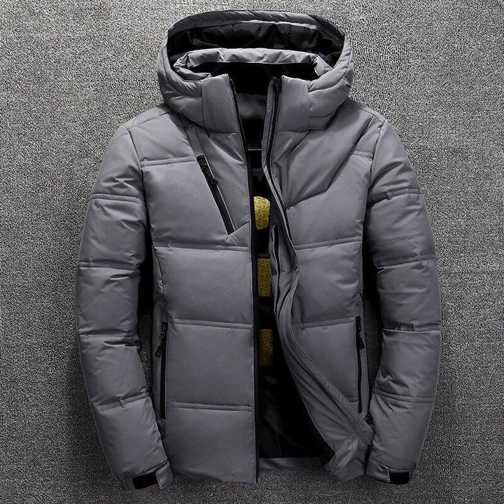 Drune | Extra warme abnehmbare Winterjacke mit Kapuze