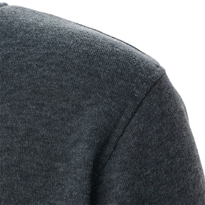 Drune | Klassisches Sweatshirt mit Reißverschluss Baumwollmischung Komfort und Stil