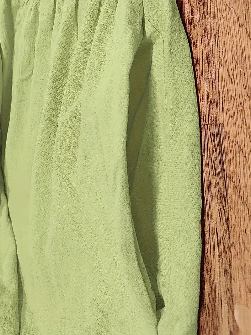 Drune | Raffinierte Leinen Sommerkleid mit Praktischen Taschen