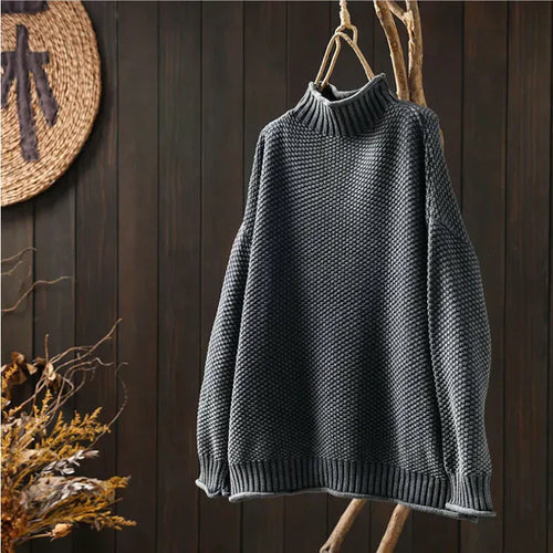 Drune | Rollkragenpullover Mit Feinem Strickmuster