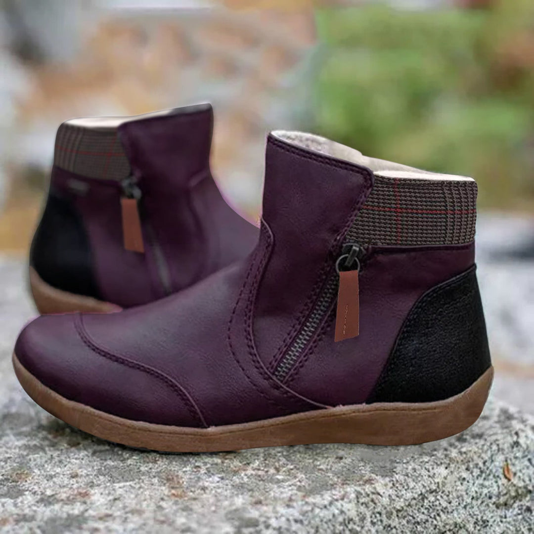 Drune | Kunstfell Stiefeletten